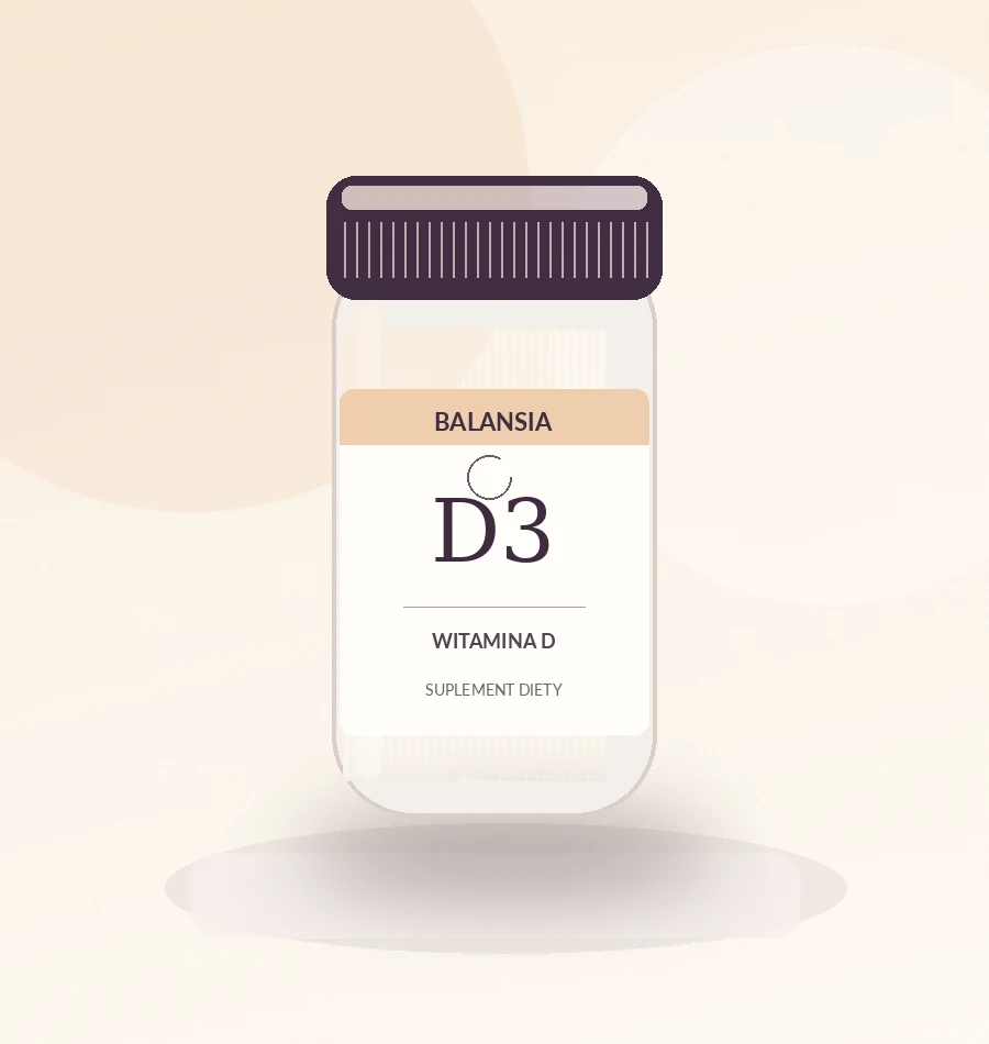 Wizualizacja opakowania Balansia D3 Everyday